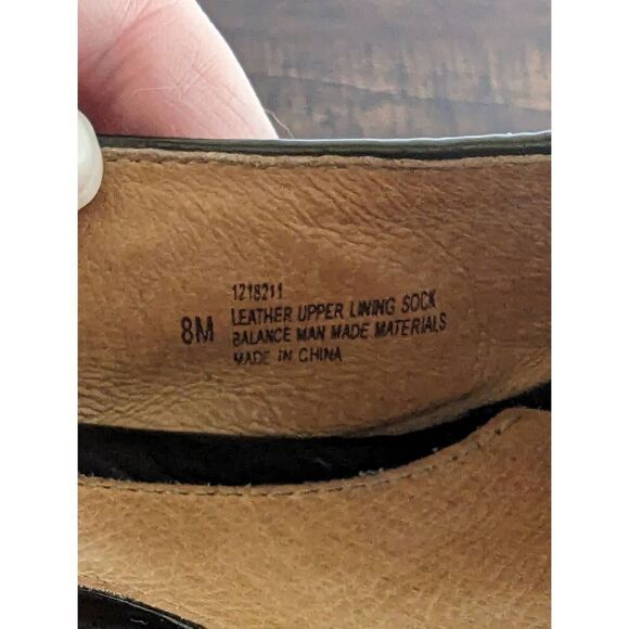 Sofft Women's Peep Toe Sling Back Pumps Black Leather Heels - Size 8 - Picture 7 of 7